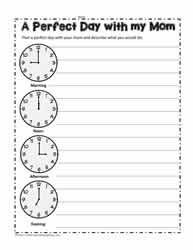 Mother's Day | Classroom Timesavers by Worksheet Place