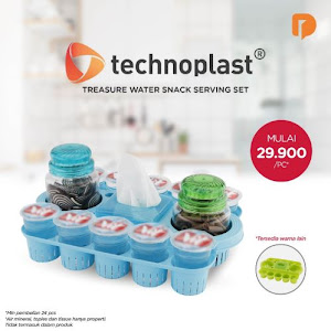 Treasure Water Snack Serving Set (Set of 24)