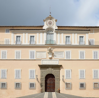 The Apostolic Palace in Castel Gandolfo is the Pope's summer residence