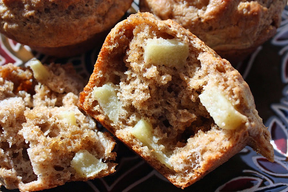 Spiced Apple Yogurt Muffins