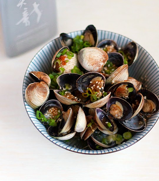 SakeSteamed Clams Easy Recipes Blog