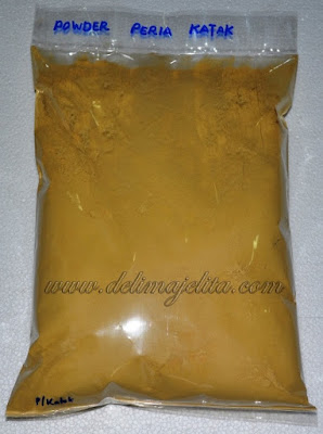 peria katak , Momordica Charantia peria katak , Momordica Charantia , powder peria katak