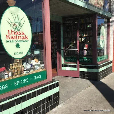 exterior of Lhasa Karnak Herb Company in Berkeley, California