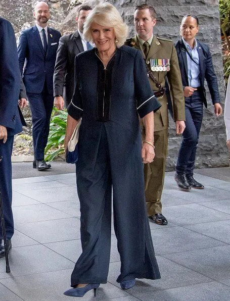 The Prince of Wales and The Duchess of Cornwall attended a reception hosted by the Governor-General at Government House