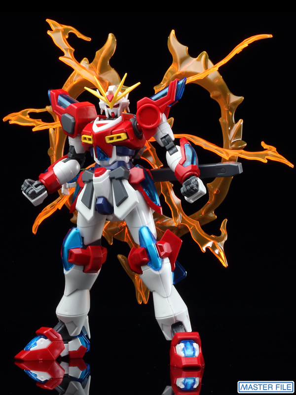 Kit Modèle Gundam HGBF 1/144 Build Burning Gundam Sekai Kamiklis - Figurine En Plastique à Assembler, Peinture Incluse
