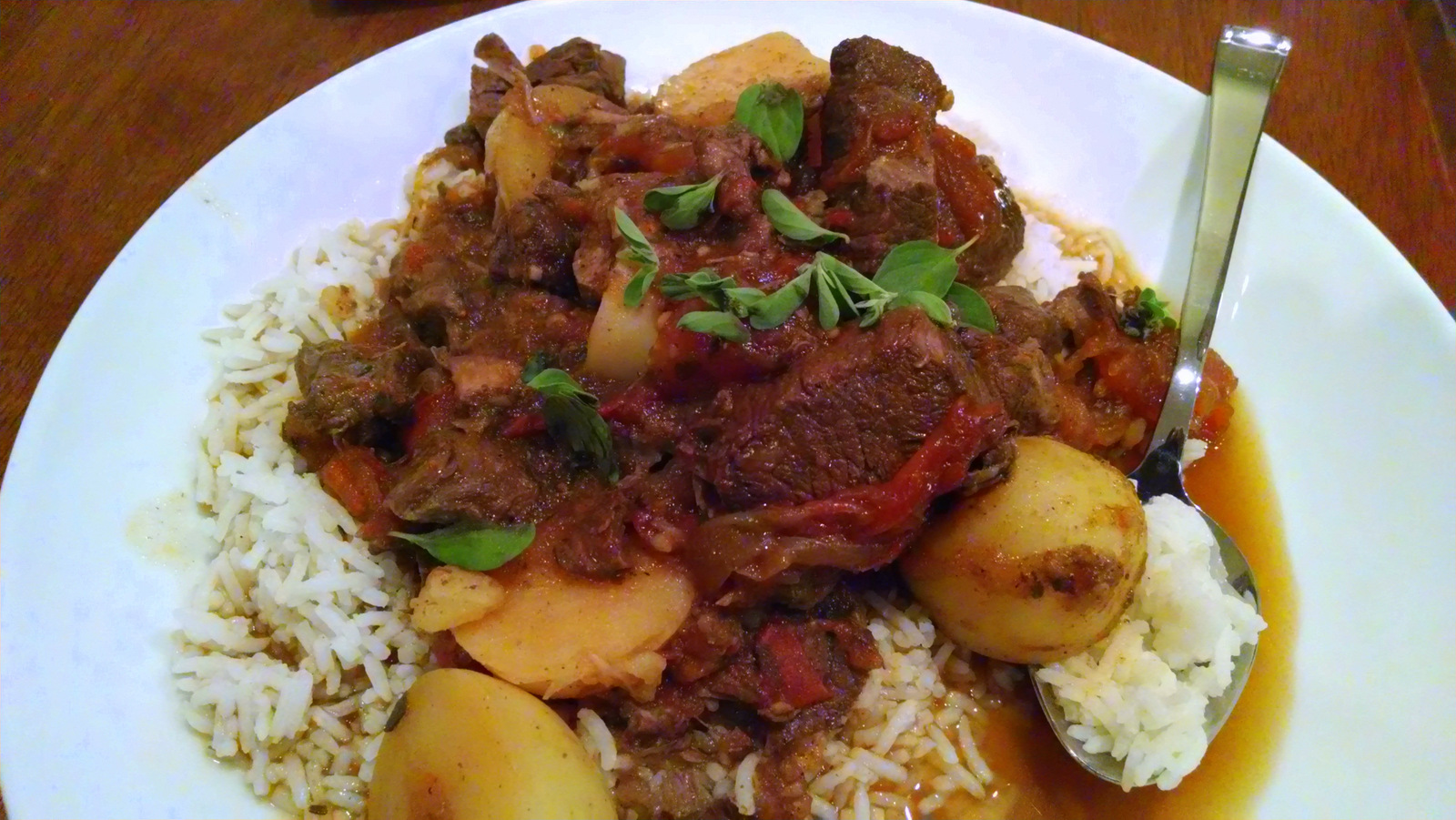 Kitchen Cavemen South African Tomato Lamb Stew