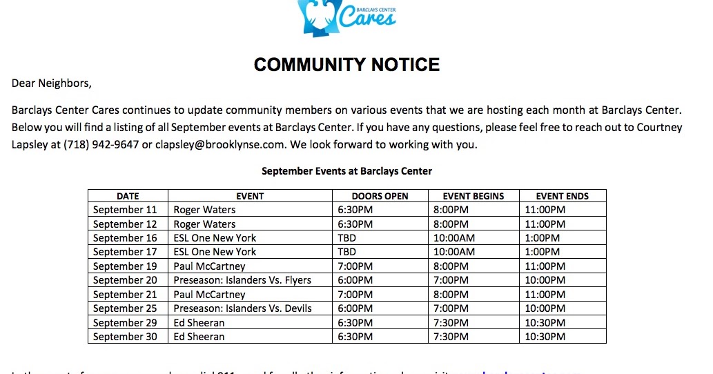 Barclays Center Announces September 2017 Calendar Ten Events barclays-center-announces-september-2017-calendar-ten-events
