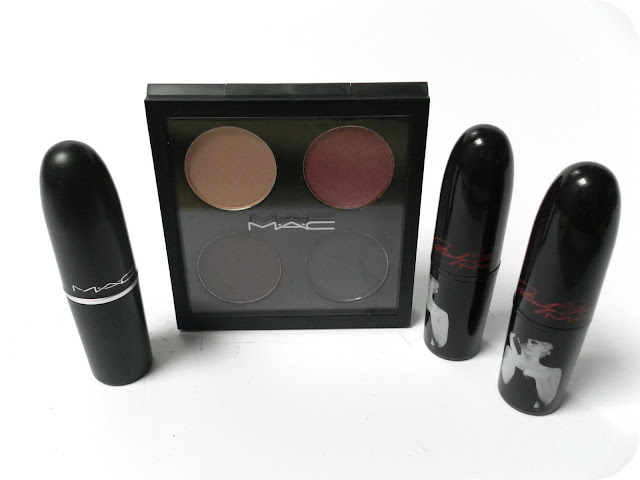 A picture of a MAC makeup haul