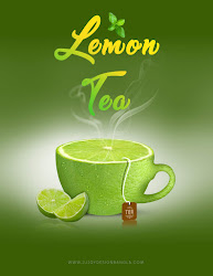 tea poster lemon jul joy doe