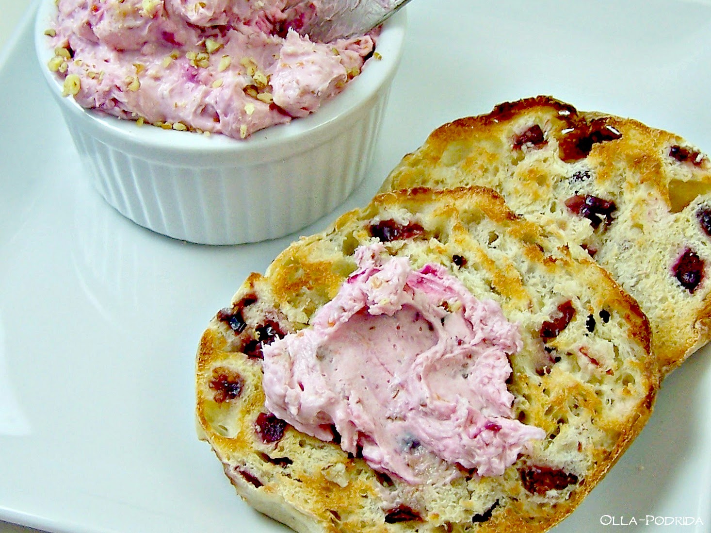 Cranberry Orange Cream Cheese Spread