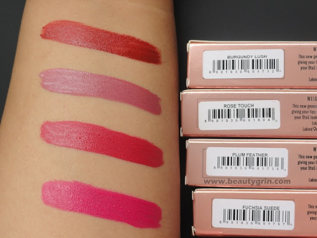 lakme-9-to-5-lip-cheek-color-swatches