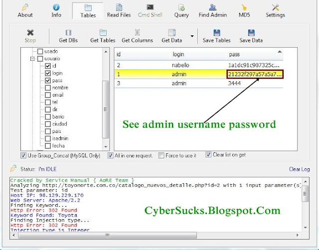 Sql Injection Tool Get Cc Cvv Dumps