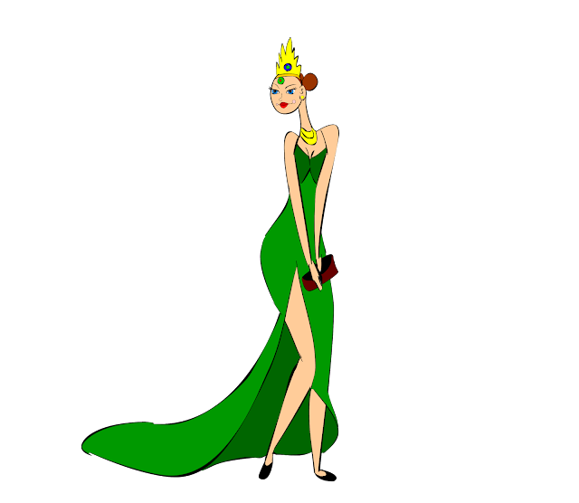 Character design: Green queen