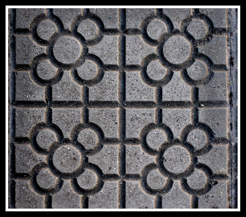 bigunki, amigurumis y ganchillo Baldosa de Bilbao