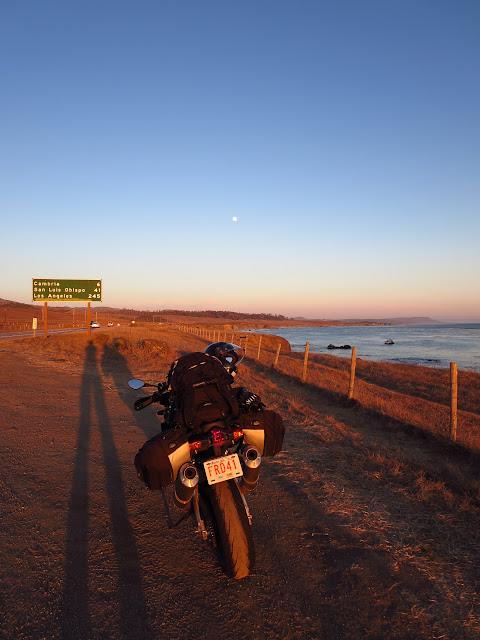 Aprilia Tuono San Simeon California