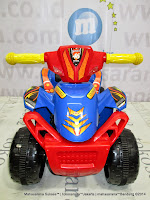 Motor Mainan Aki Tajimaku ATV Blue