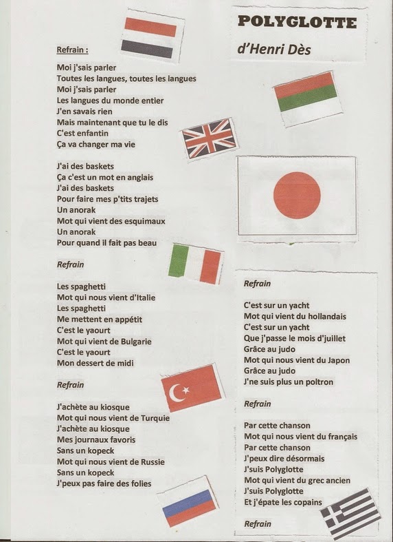 lochblogce1 Les chansons apprises en classe lochblogce1 Les chansons apprises en classe