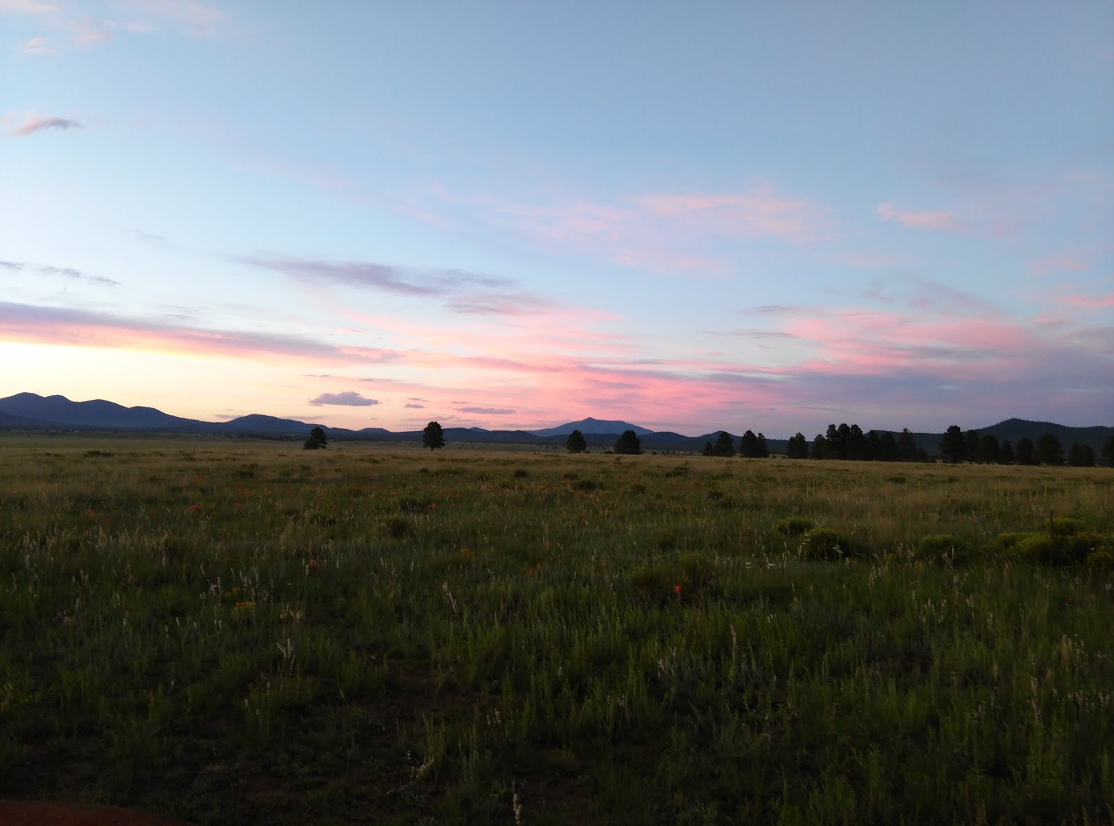 In the Shadows Garland Prairie sunset *corrected