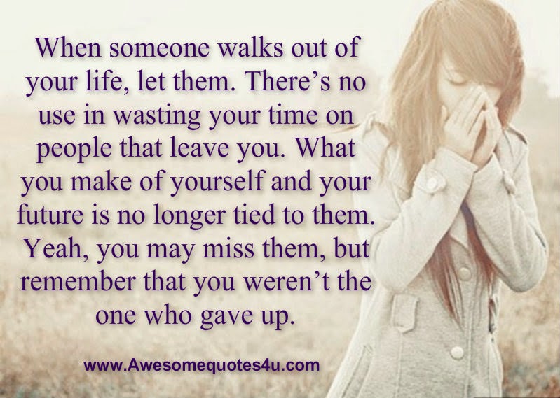 Someone is leaving. When someone. When you leave. Someone who Miss you. Someone is missing you.