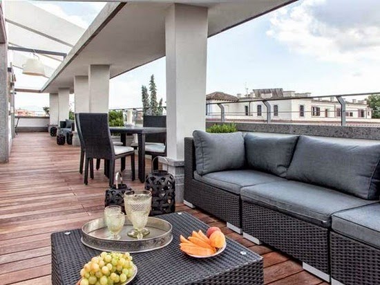 A penthouse in Rome&#8217;s Villa Torlonia sophisticated simplicity