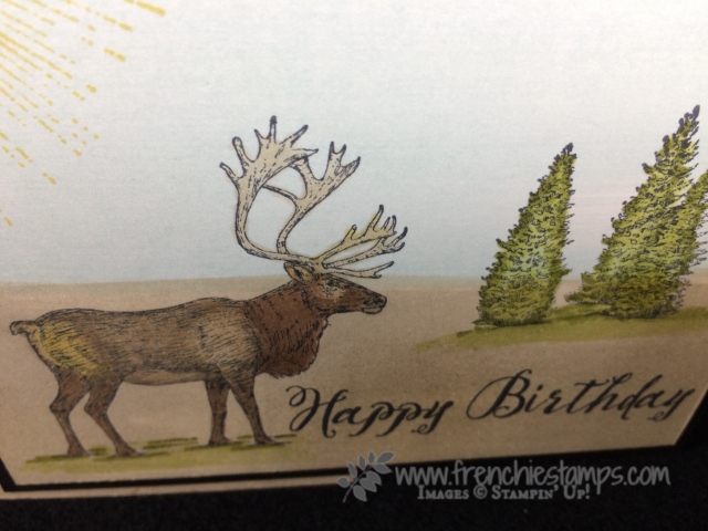 Nature Sings, Stampin' Blends, Stampin'Up! Alcohol Markers, Frenchie Stamps