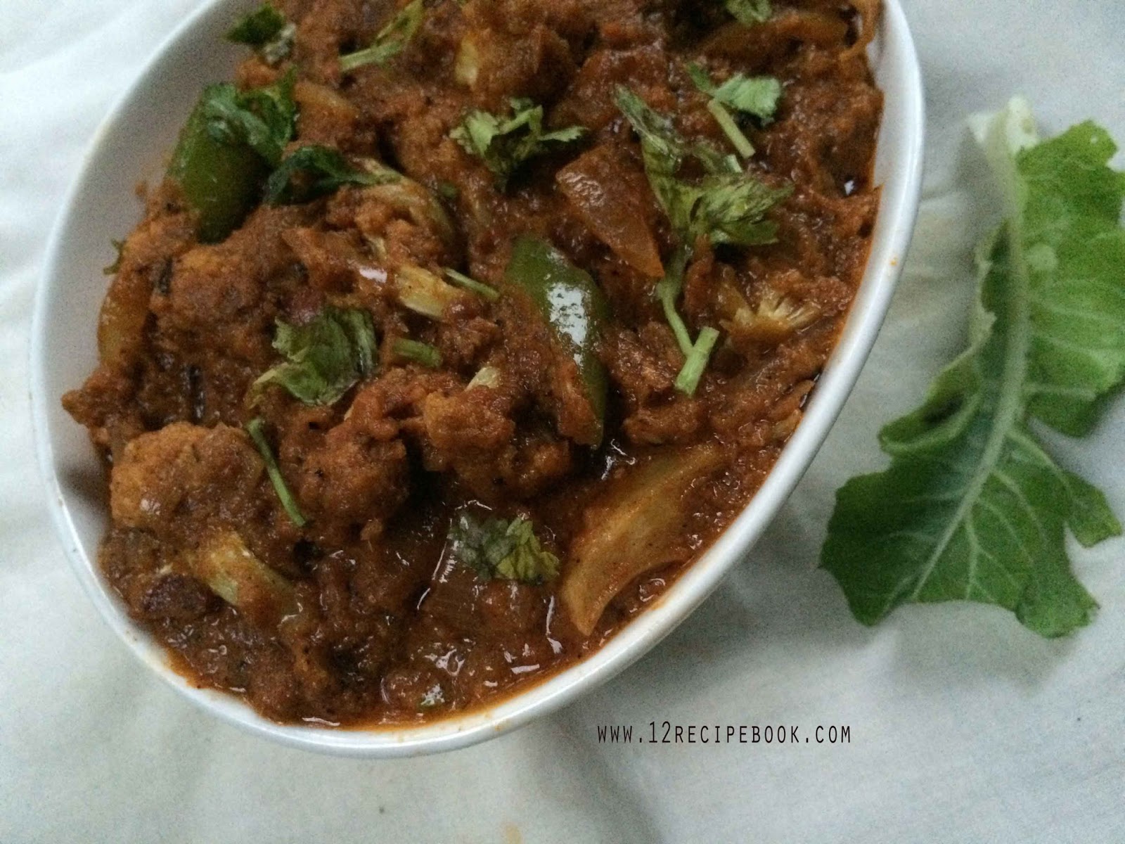 Easy Cauliflower Curry - Recipe Book