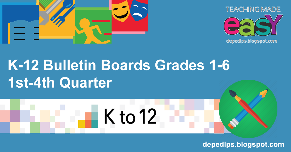 Grade 4 New K 12 Bulletin Boards 3rd Quarter Deped Lps Images