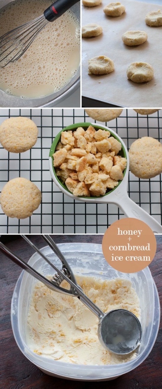 The SoHo Honey and Cornbread Ice Cream