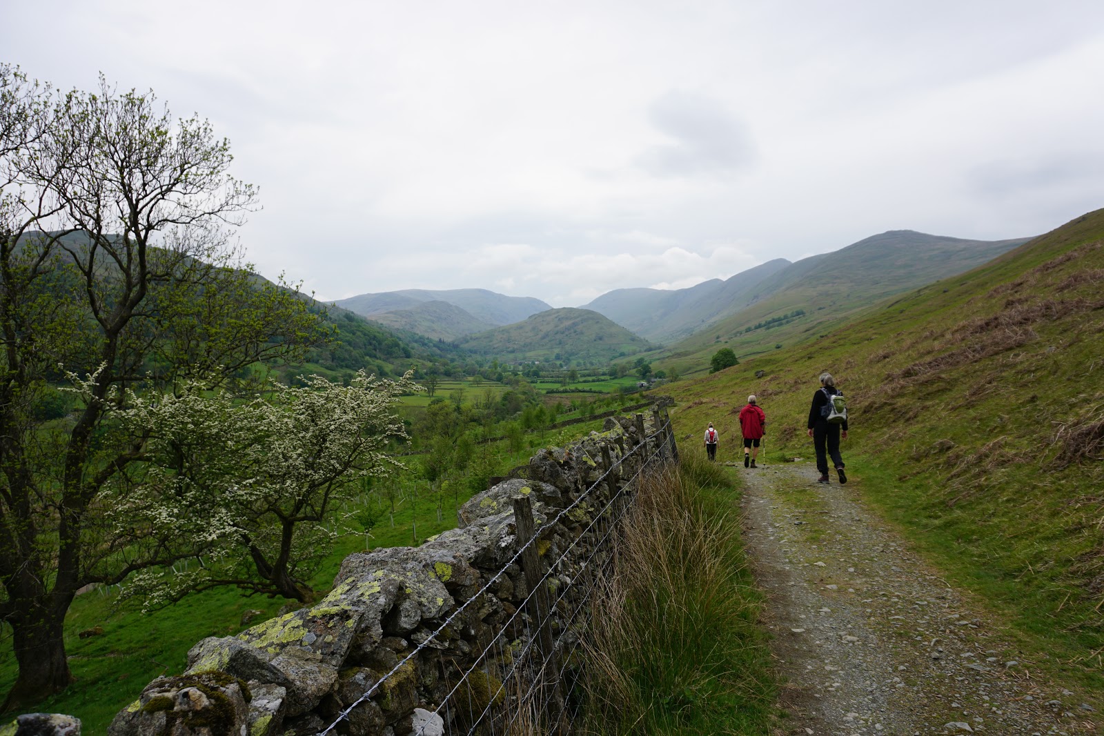Aan het roer dien avond stond het hart Troutbeck Valley, Lake District