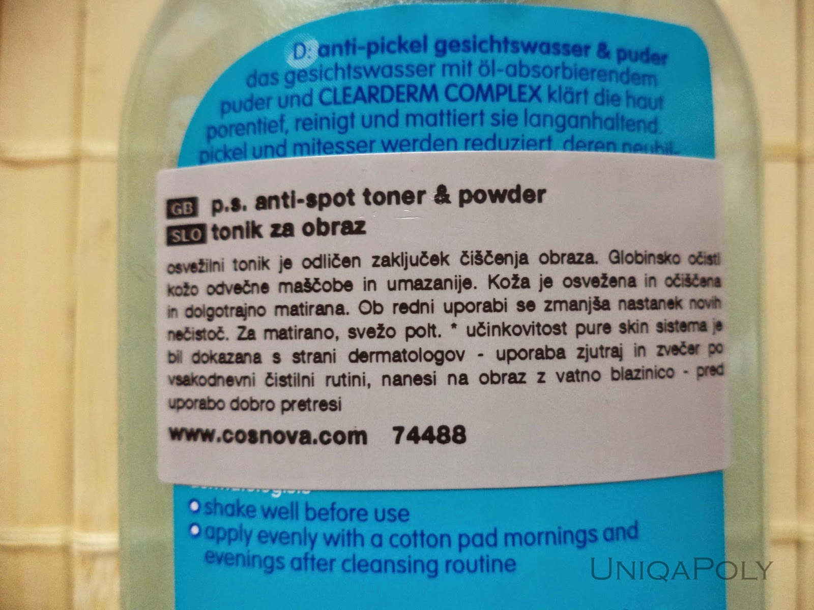 pure skin ingredients