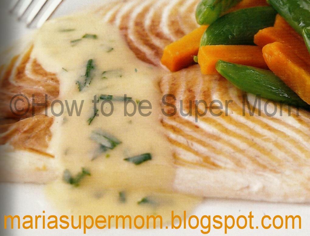 Family Crafts and Recipes Easy RecipesFish Fillet with Orange Sauce