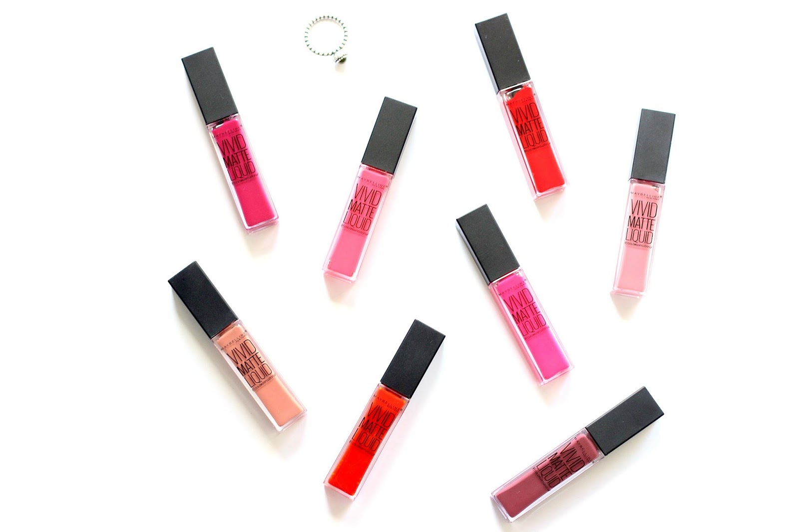 NEW Maybelline Color Sensational Vivid Matte Liquid Lipsticks Collection A picture of the NEW Maybelline Color Sensational Vivid Matte Liquid Lipsticks Collection
