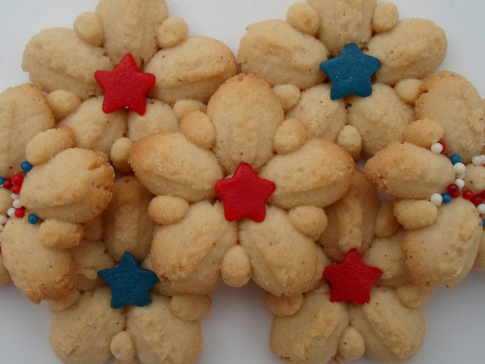 Happier Than A Pig In Mud Sour Cream Spritz Cookies