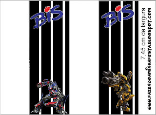 Transformers: Etiquetas para Candy Bar para Imprimir Gratis. Etiquetas de Transformers para imprimir gratis.