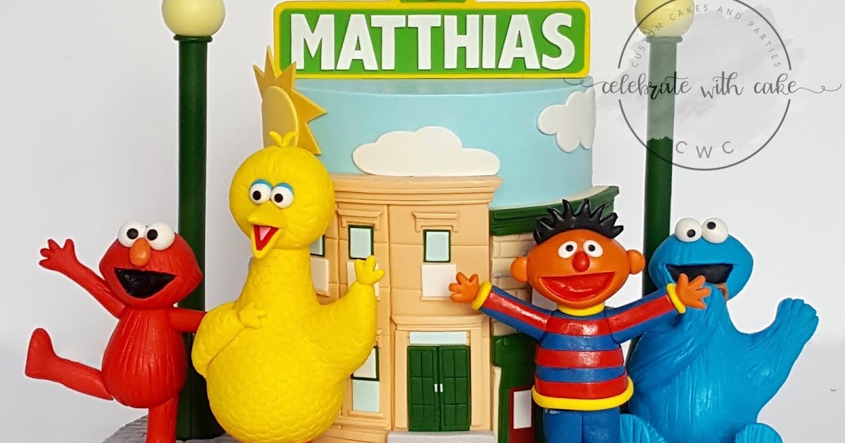 Celebrate with Cake! Sesame Street Friends on the Street Celebrate with Cake! Sesame Street Friends on the Street