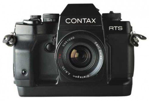 Comme stabilisateur d'image Contax RTS III 35 mm SLR Film Camera Body Only MADE IN JAPAN 