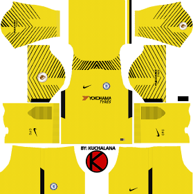 Chelsea F.C. Kits 2017/18 - Dream League Soccer