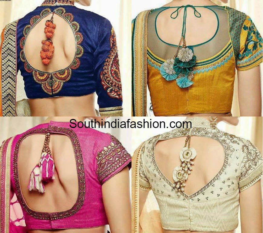 blouse latest trendy latest 2015 designs. designs and blouse Stylish saree