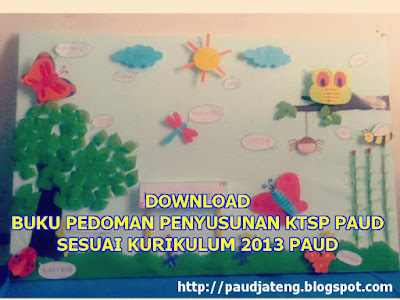 Download Buku Pedoman Penyusunan KTSP PAUD K 13