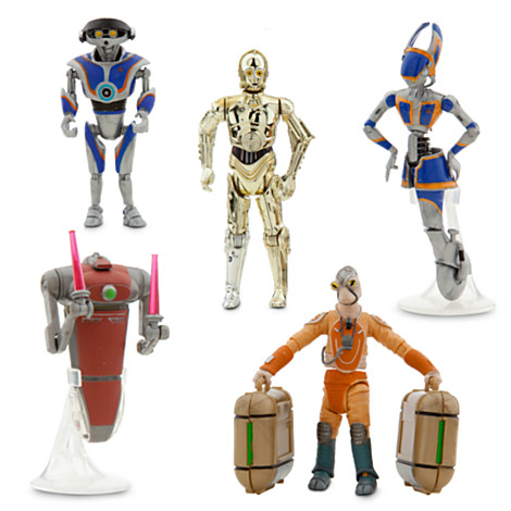 The Star Tours Star Wars Action Figures