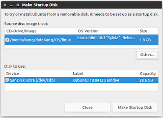 Cara mudah membuat USB bootable di ubuntu