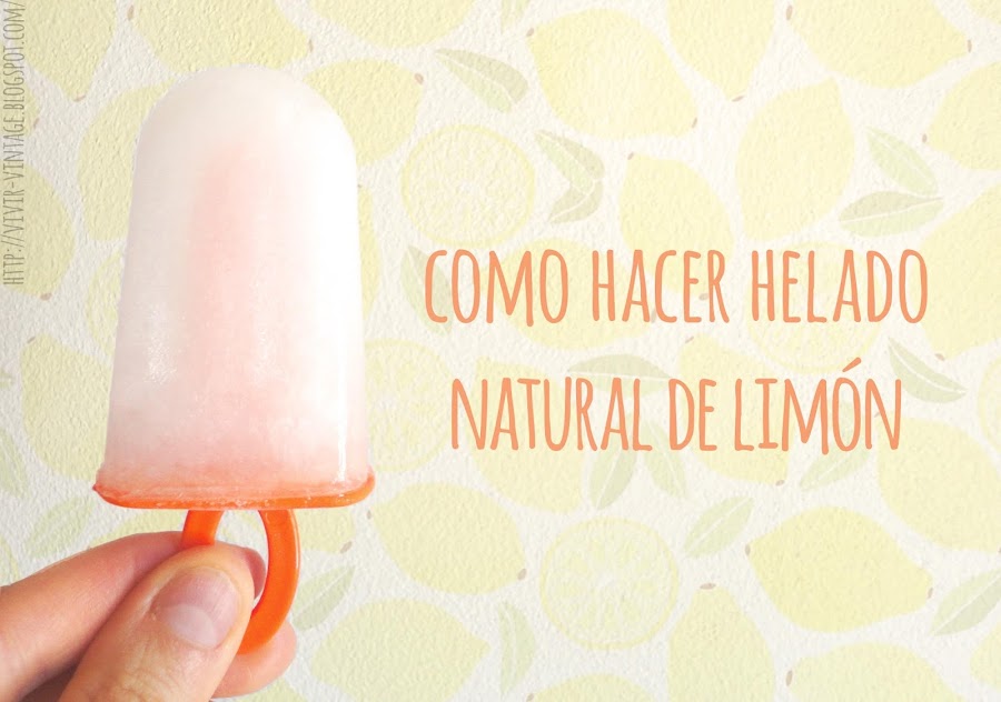 palito helado polo natural sin azucar de limon