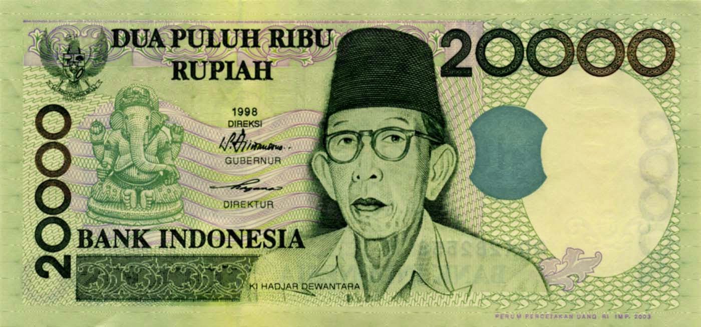 Uang pecahan 20000