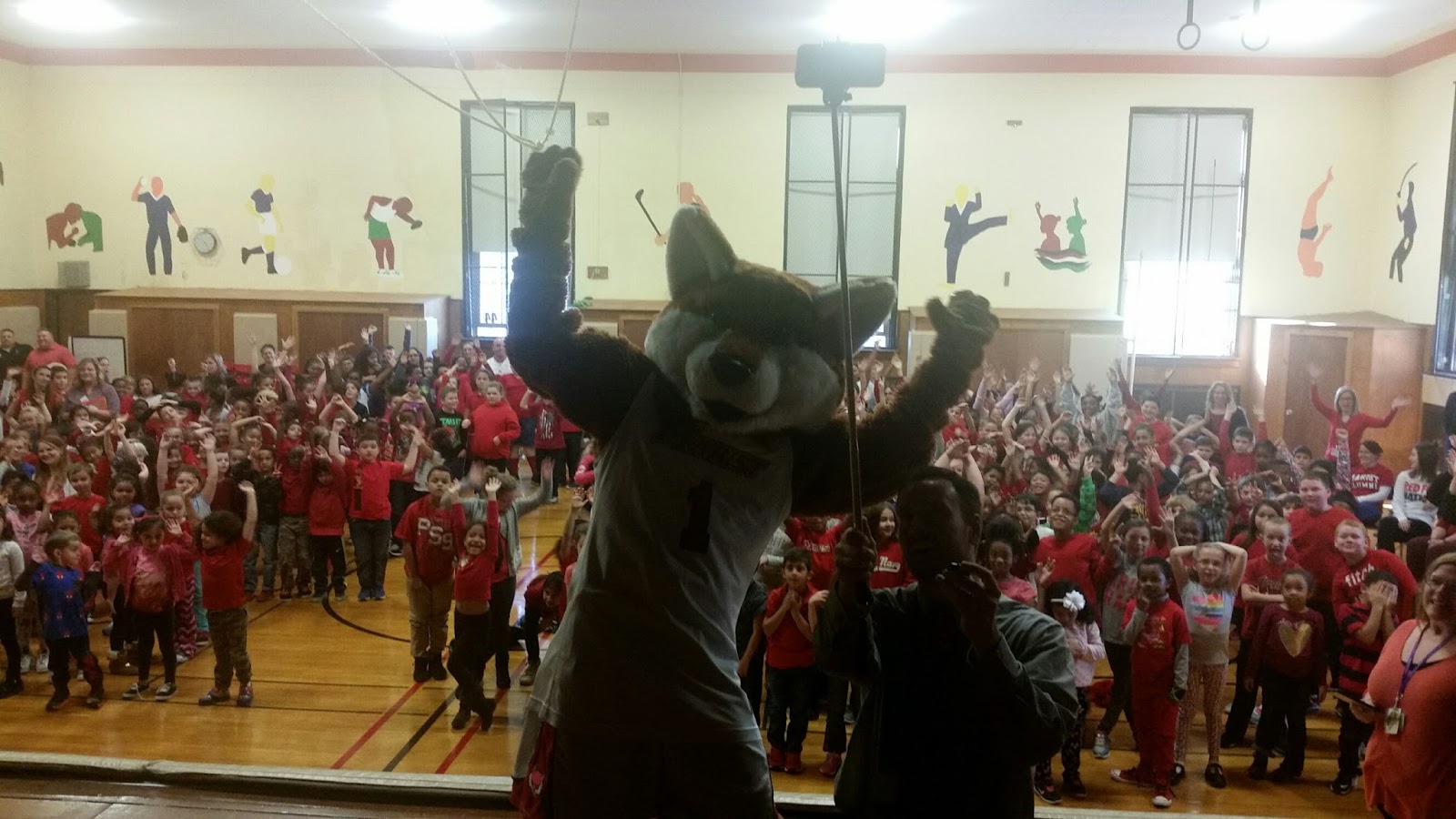 Marist Running Violet Avenue School community service Foxy time