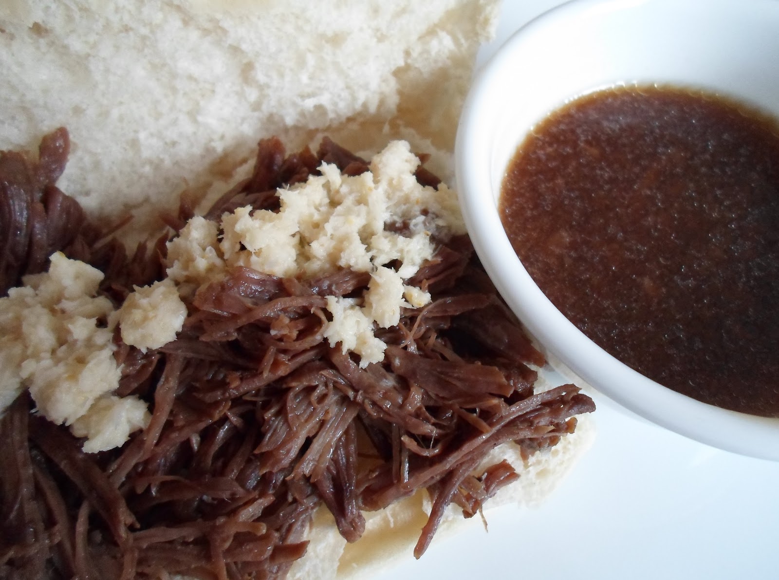 Happier Than A Pig In Mud 2 Ingredient French Dip Beef Au JusInstant