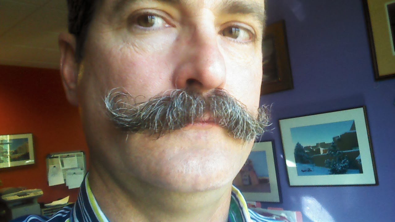 My Quest for the Epic Handlebar Mustache Oiling the mustache