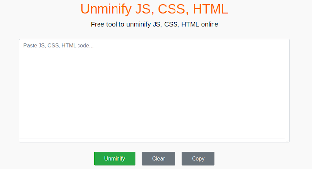 Cara Membuat Tool Unminify JS, CSS and HTML di Blog marzep Cara Membuat Tool Unminify JS, CSS and HTML di Blog marzep