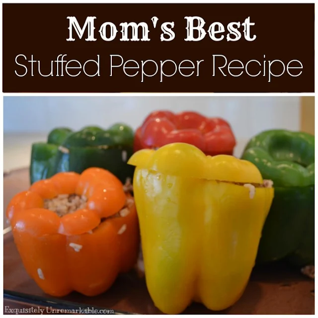 Super Easy Stuffed Pepper Recipe