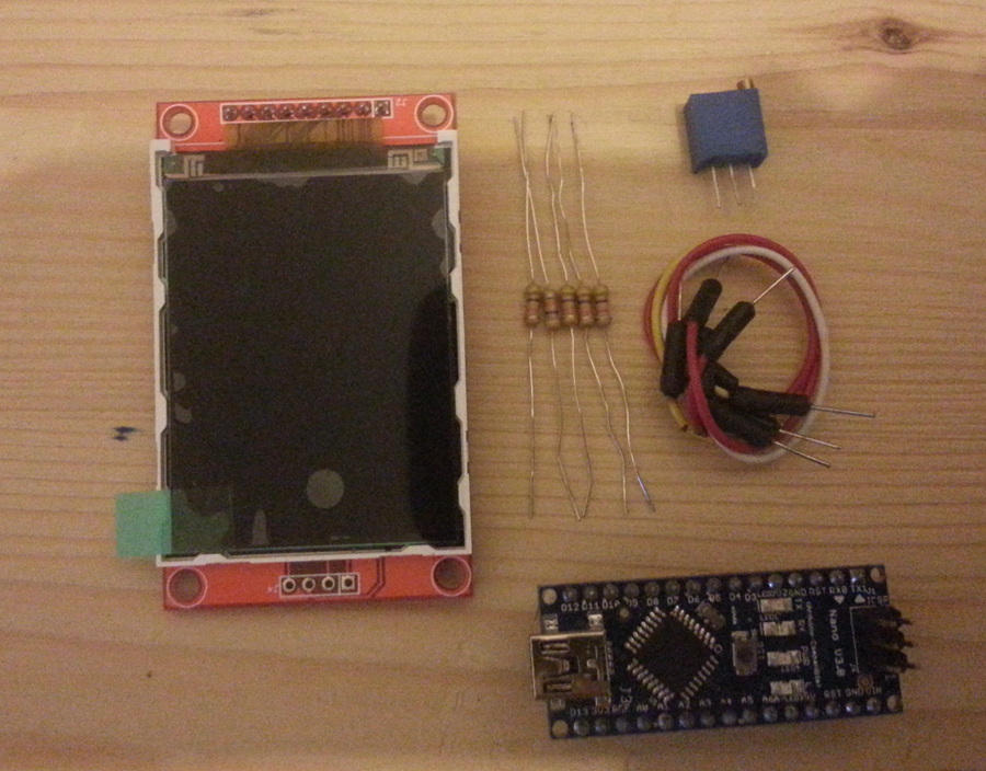 פיתוח תוכנה: Arduino And TFT Screen