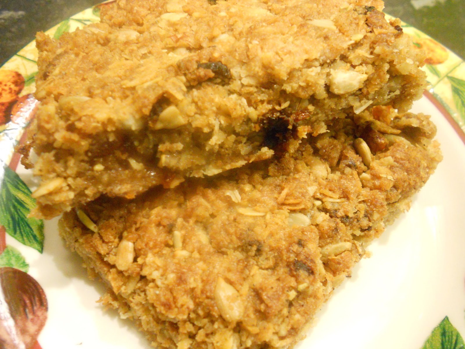 Muesli Cookie Squares vegan